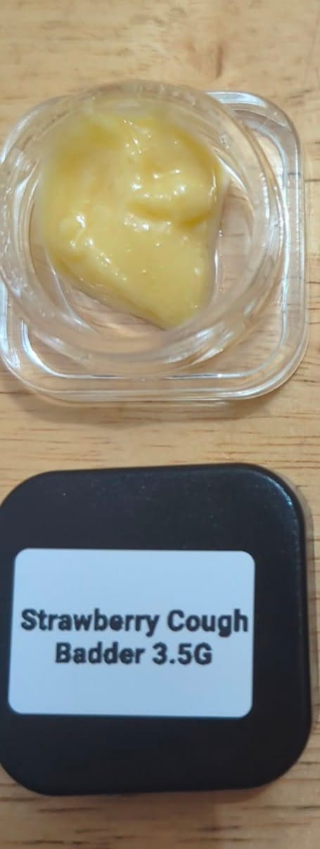 Customer photo review of Legendary Badder Strawberry Cough 3.5G (BOGO)