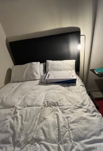 Customer photo review of Marco Floor Lamp | Black, Satin or White