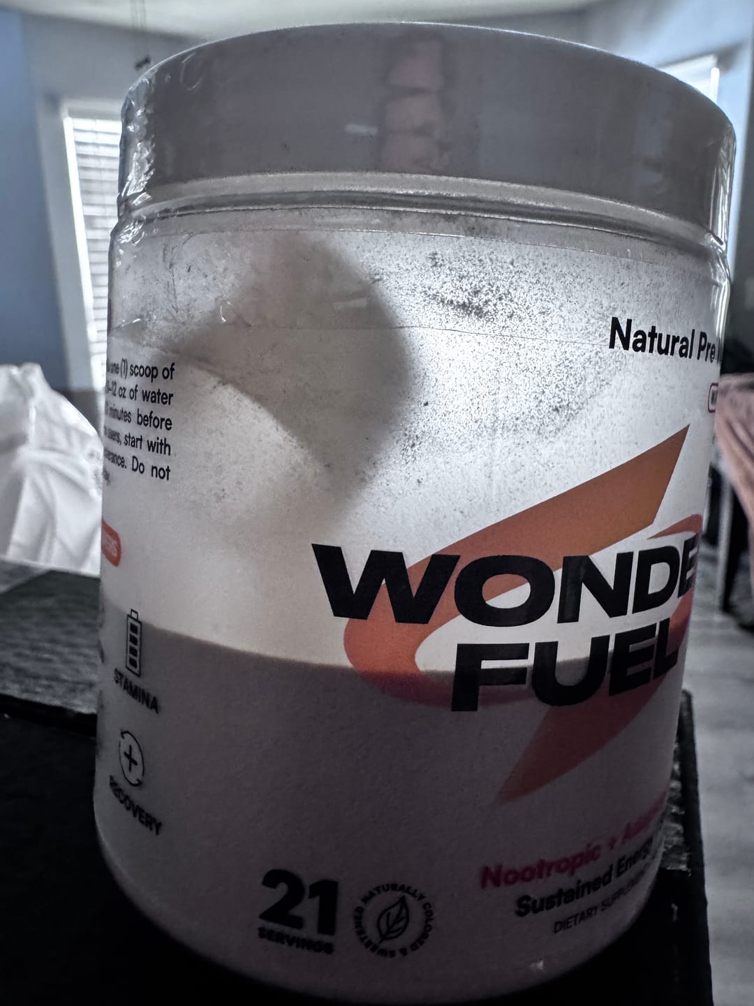 Customer photo review of Natural Pre-Workout