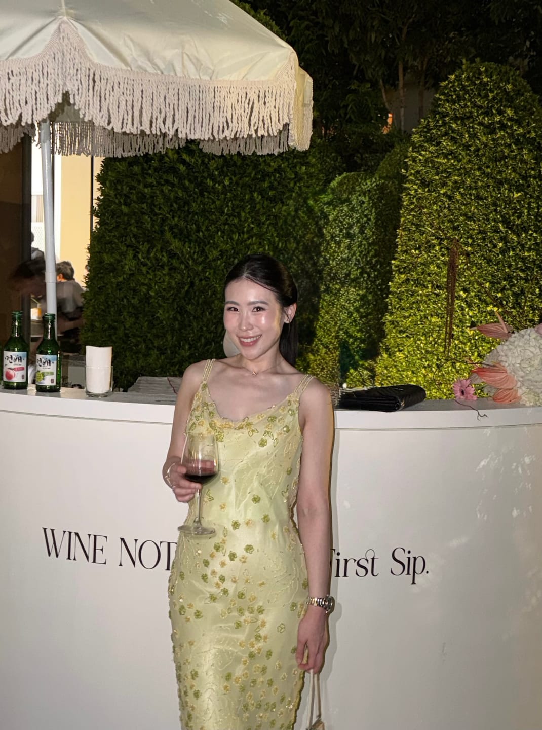Customer photo review of V63 Vintage Scala Light Yellow Green Evening Gown (XS-S)
