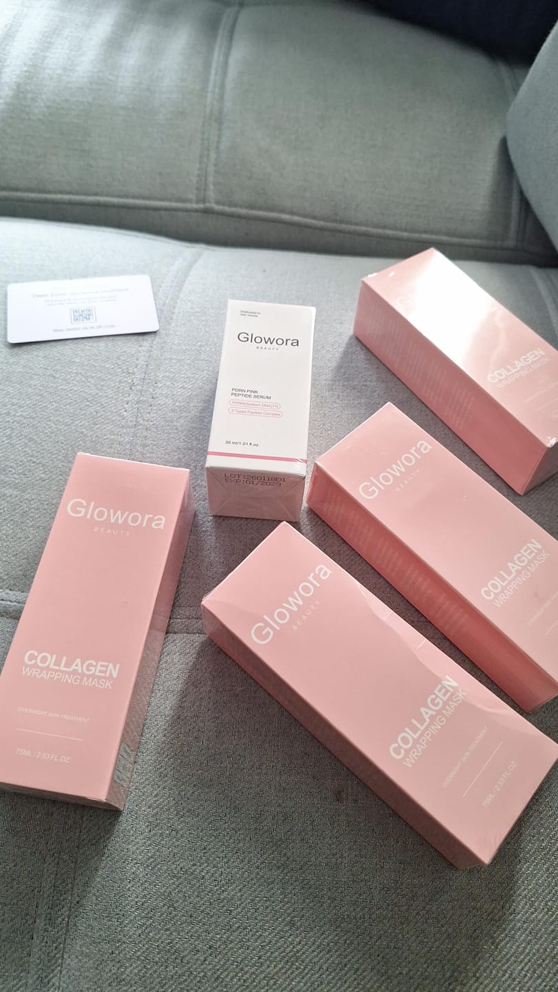 Customer photo review of Bio-Collageen Masker + Kwast