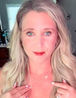 Customer photo review of Collar de la perla eterna