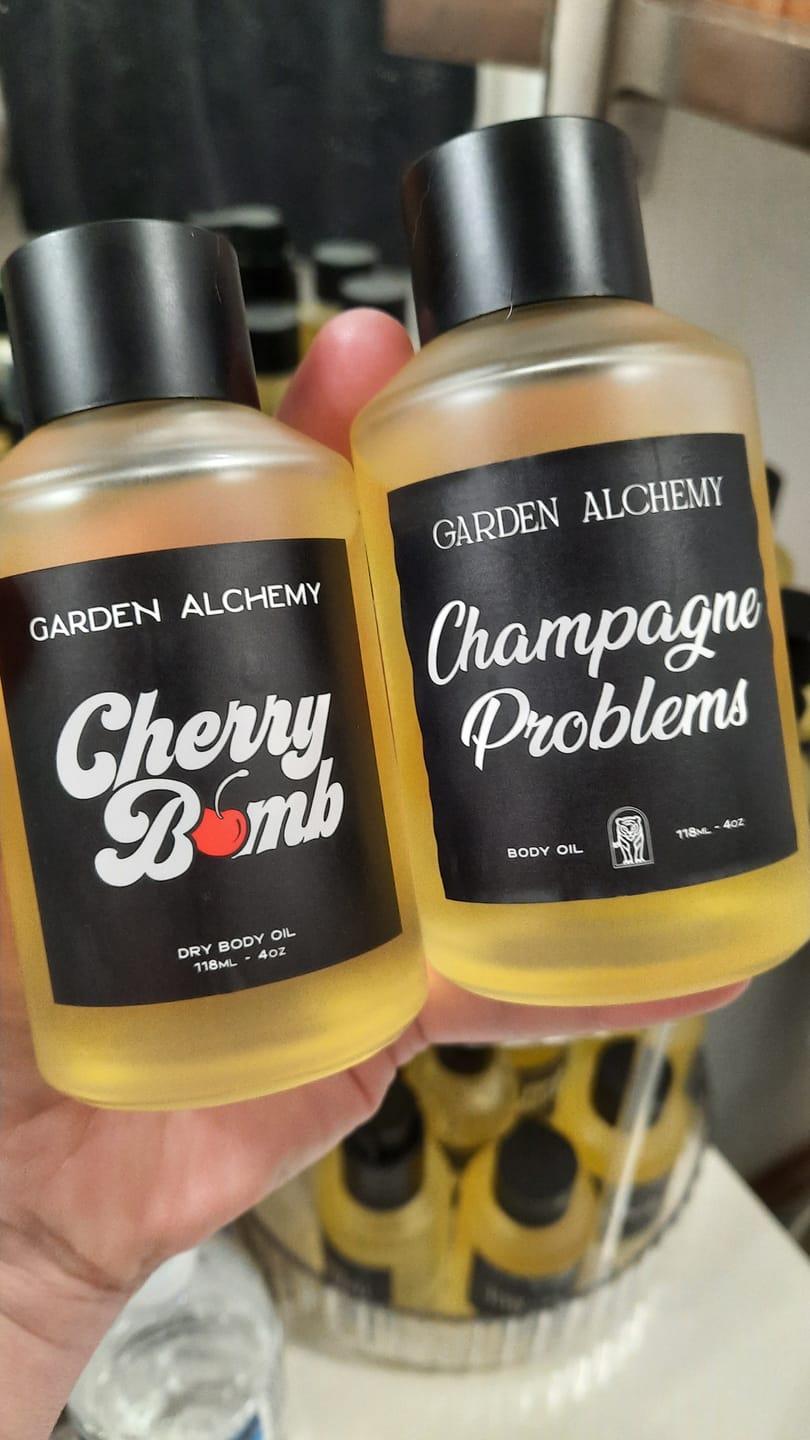 Customer photo review of CHERRY BOMB BODY OIL