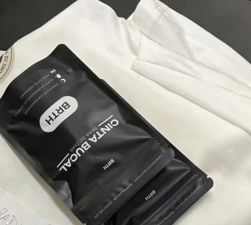 Customer photo review of Cintas Adhesivas Bucales Para Dormir - 30 días