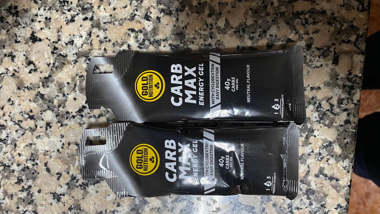 Customer photo review of Carb Max Energy Gel