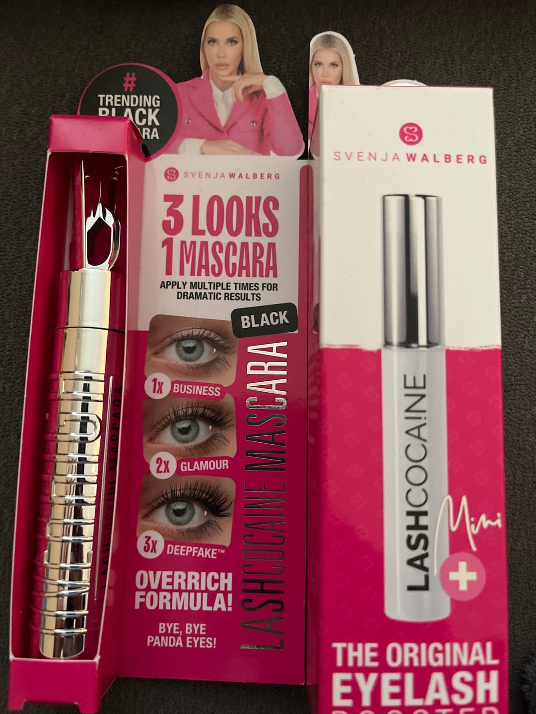 Customer photo review of LASHCOCA!NE MINI PLUS + LASHCOCA!NE MASCARA BLACK