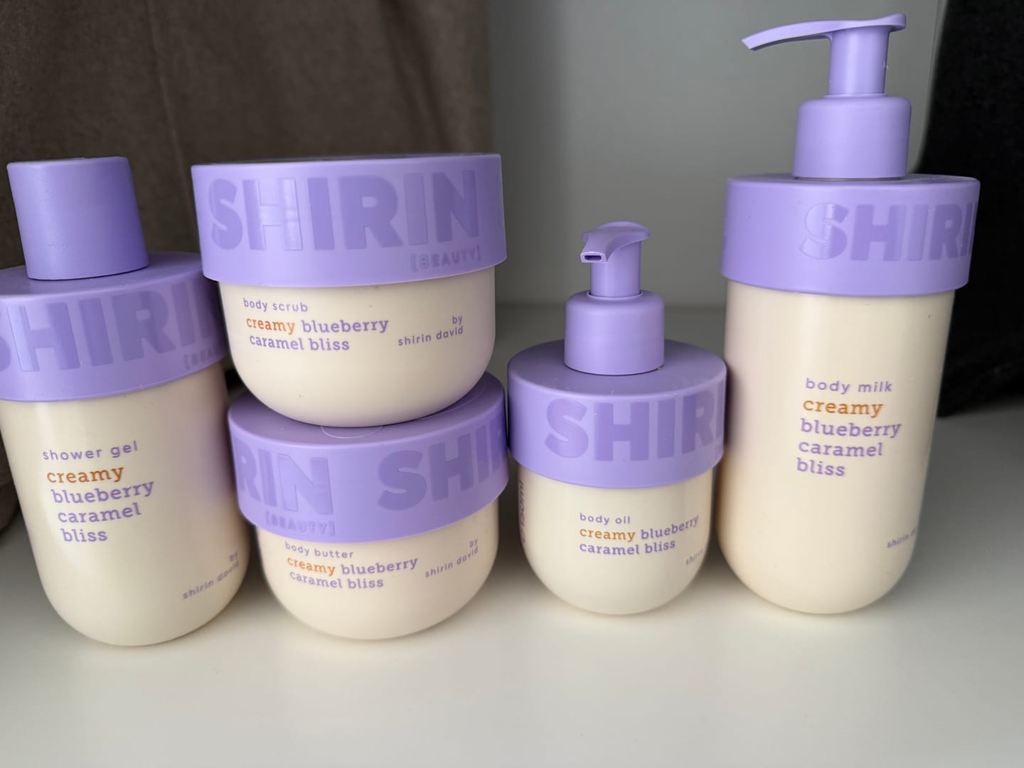 Customer photo review of The Complete Bodycare - 5er Set Creamy Blueberry Caramel Bliss