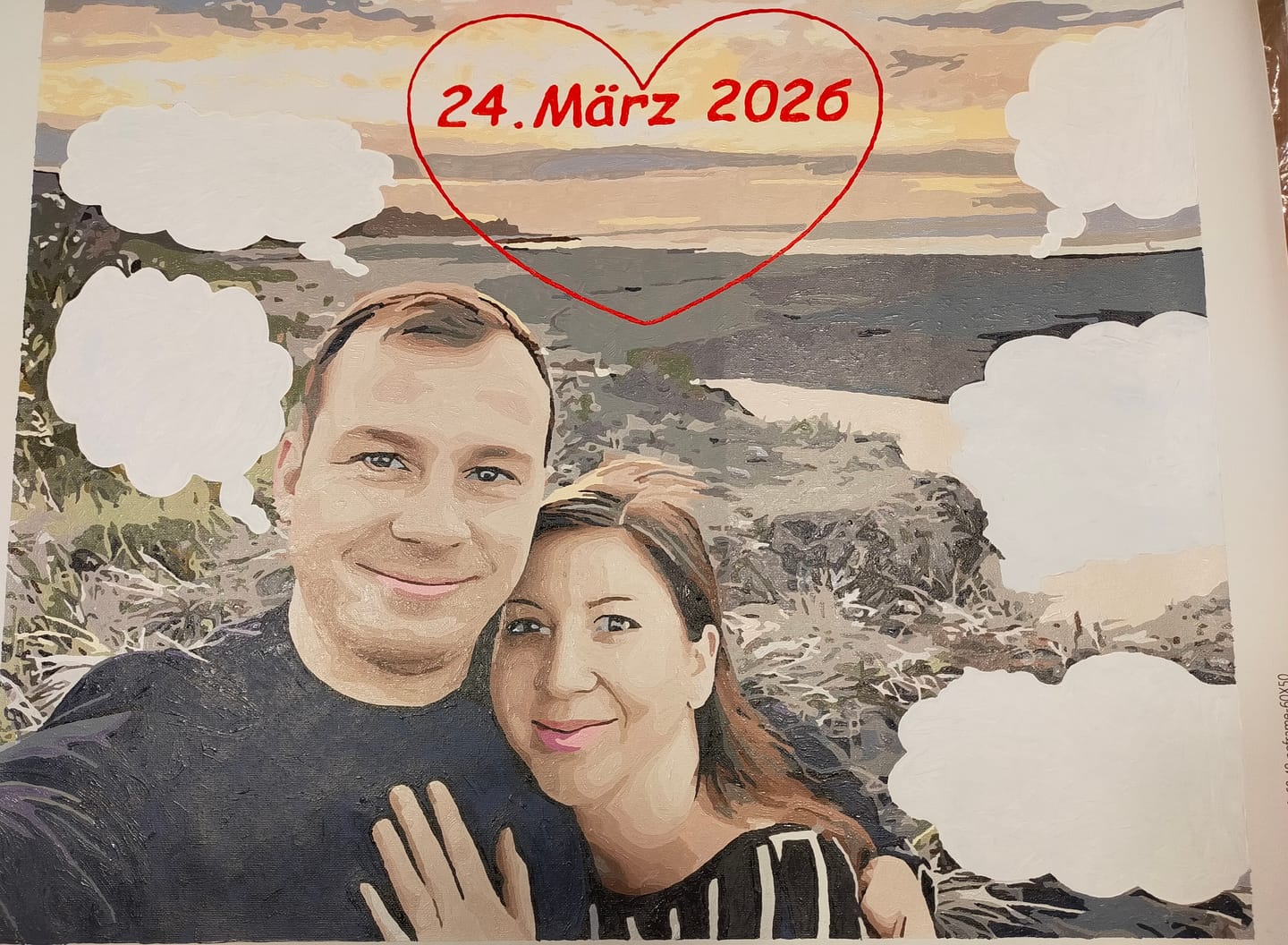 Customer photo review of Malen nach Zahlen - Dein Wunschmotiv