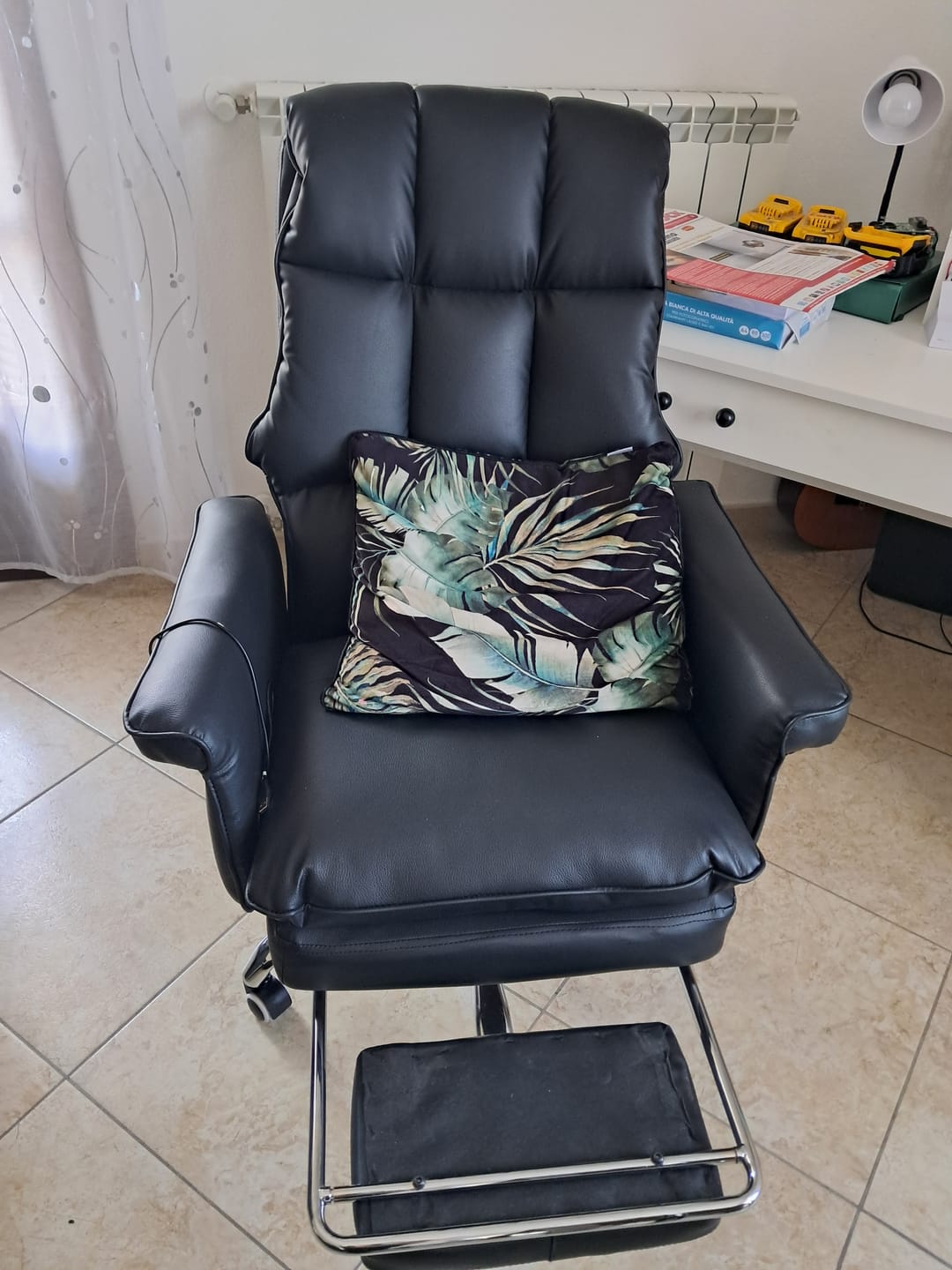 Customer photo review of Sedia Massaggiante Comfort