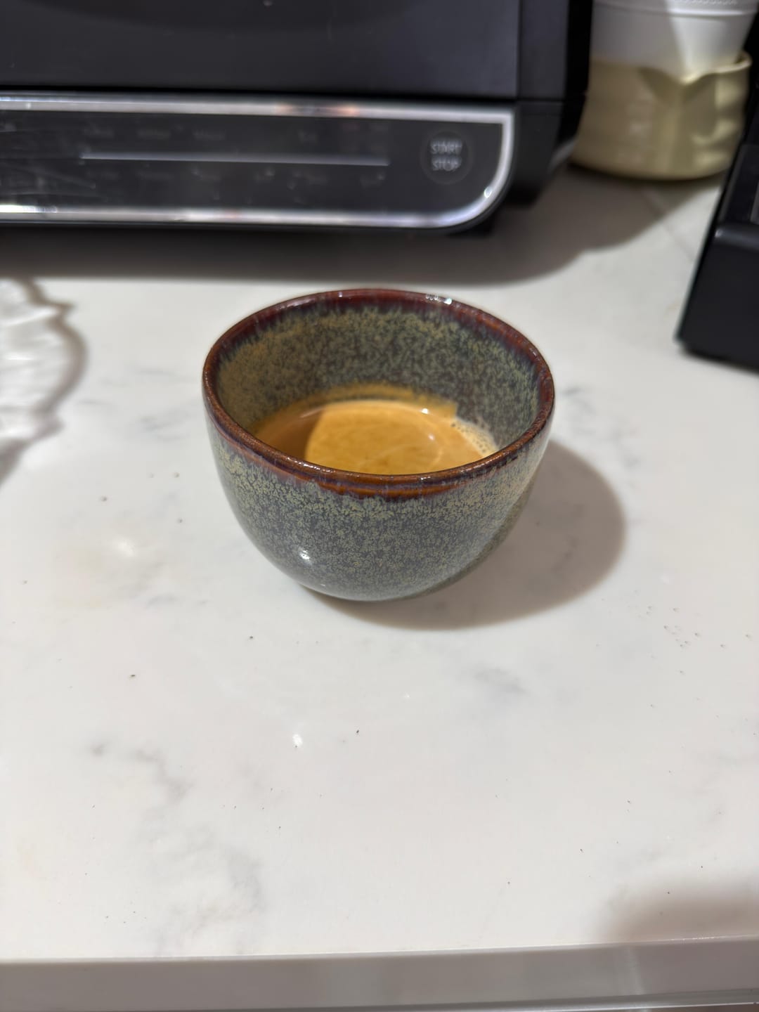 Customer photo review of ספל קפוצינו בצבעי נגה – 265 מ"ל