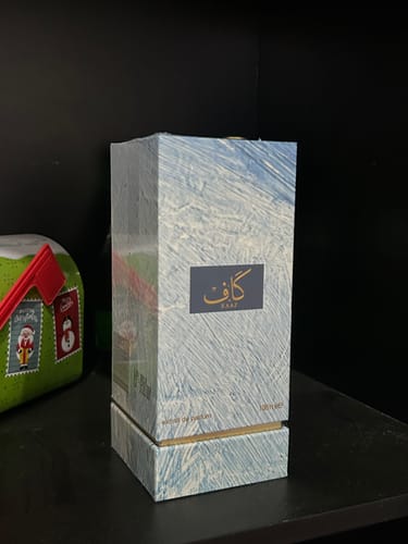 Reseña con foto de un cliente sobre Perfume Ahmed al Maghribi KAAF 100ML XDP