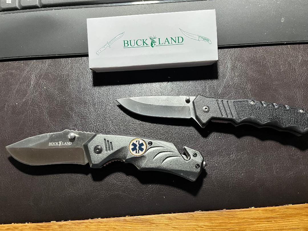 Customer photo review of Mystery Folding Knife