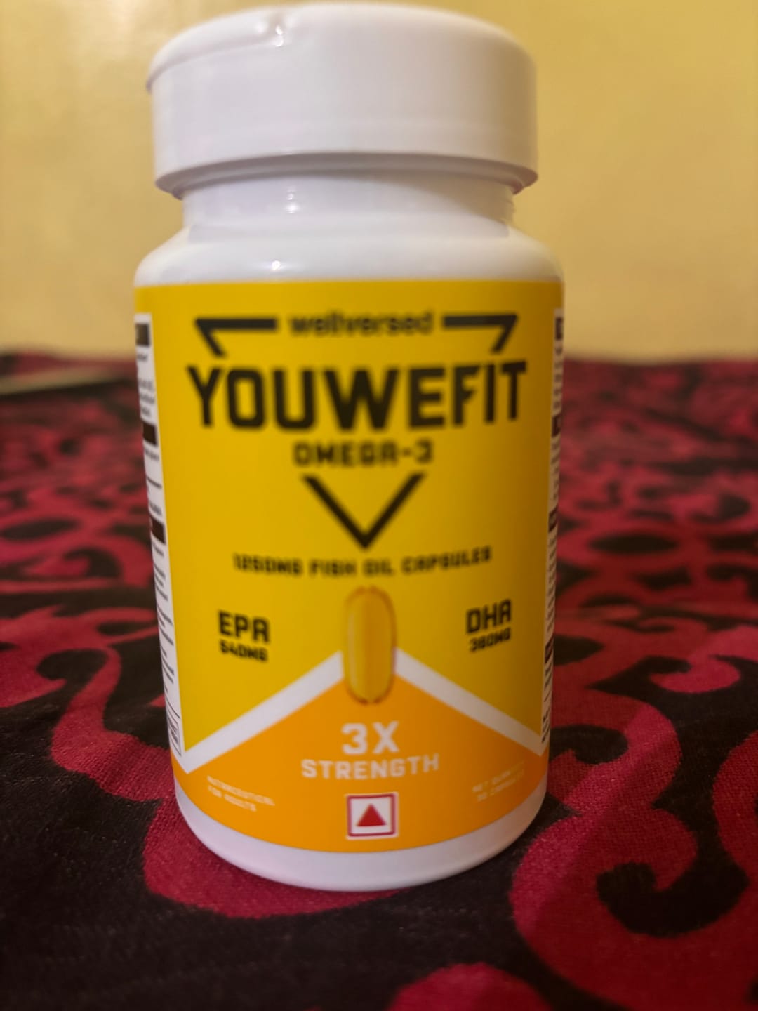 Customer photo review of YouWeFit Omega-3 Fish Oil (30 Capsules), 1250mg