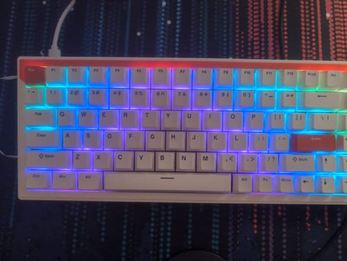 Customer photo review of DrunkDeer G75 - Wired Actuation Distance Adjustable HE Magnetic Switch Keyboard