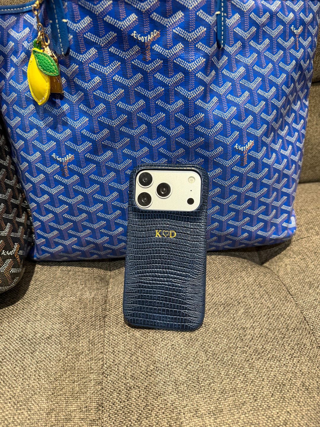 Customer photo review of Lizard Phone Case