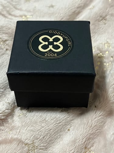 Customer photo review of Gold or Silver Diamante Crown Equestrian Show Jacket Lapel Pin