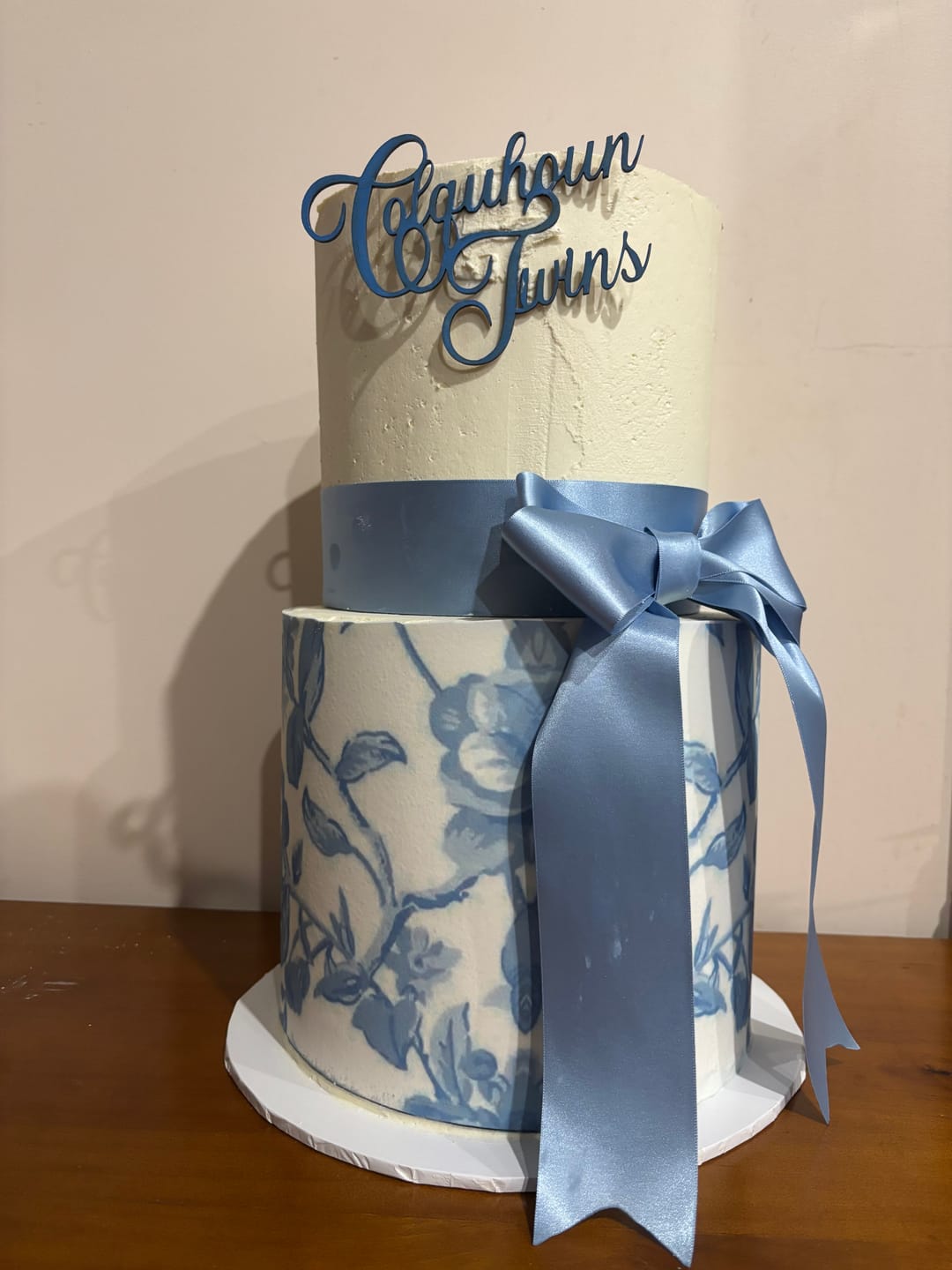 Customer photo review of A3 Rectangle Custom Edible Icing Image