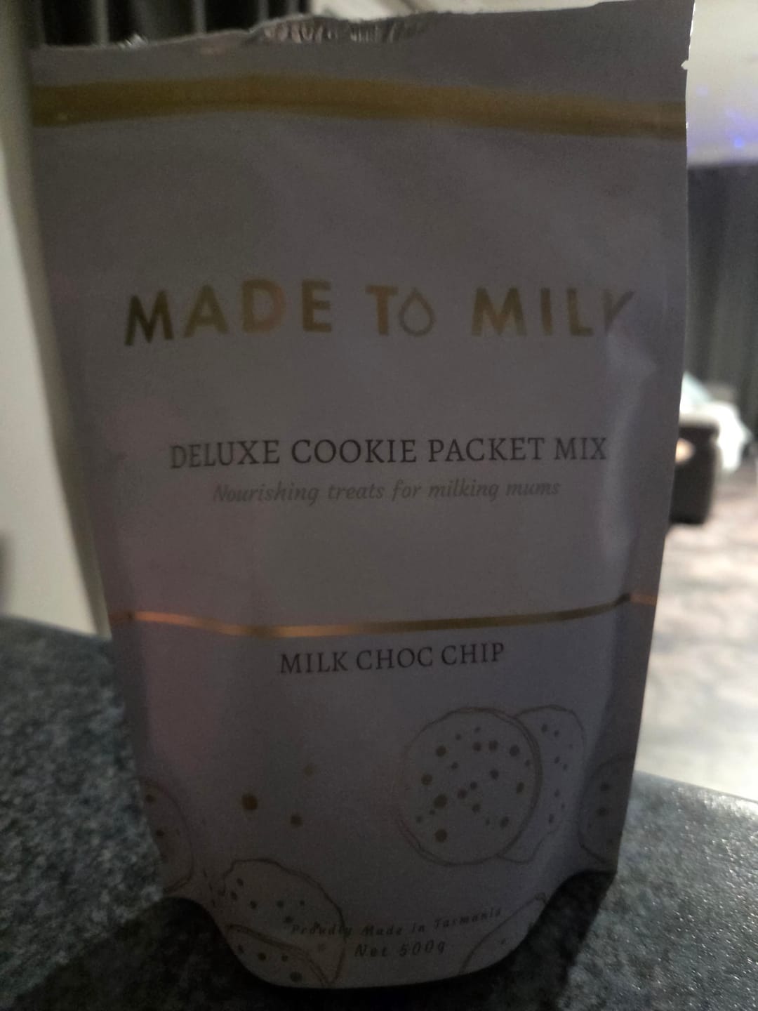 Customer photo review of Milk Chocolate Chip Lactation Cookie