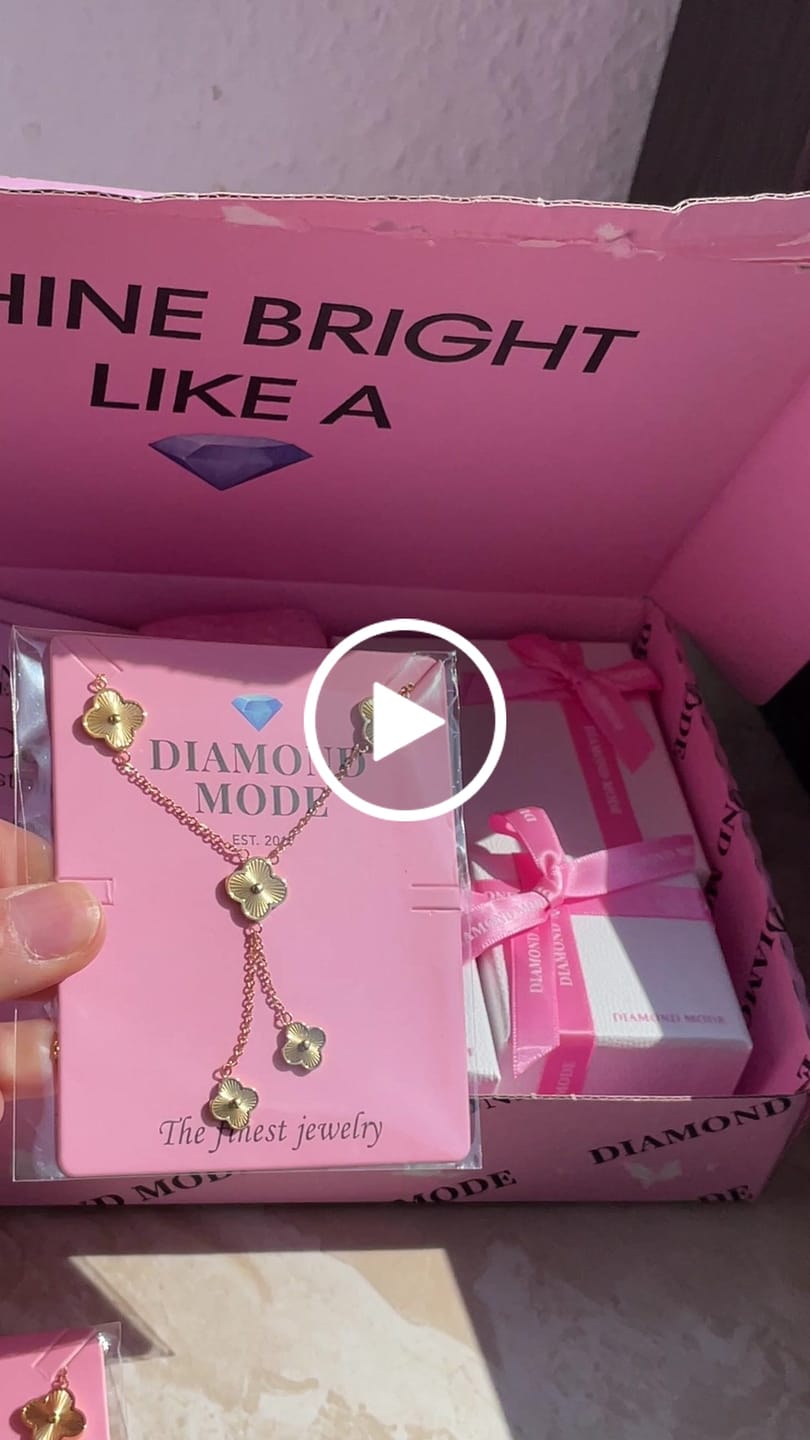 Customer video review of Clover Deluxe Kette | 18K vergoldet
