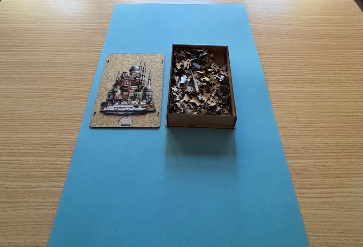 Customer photo review of İstanbul360  - Ahşap Puzzle