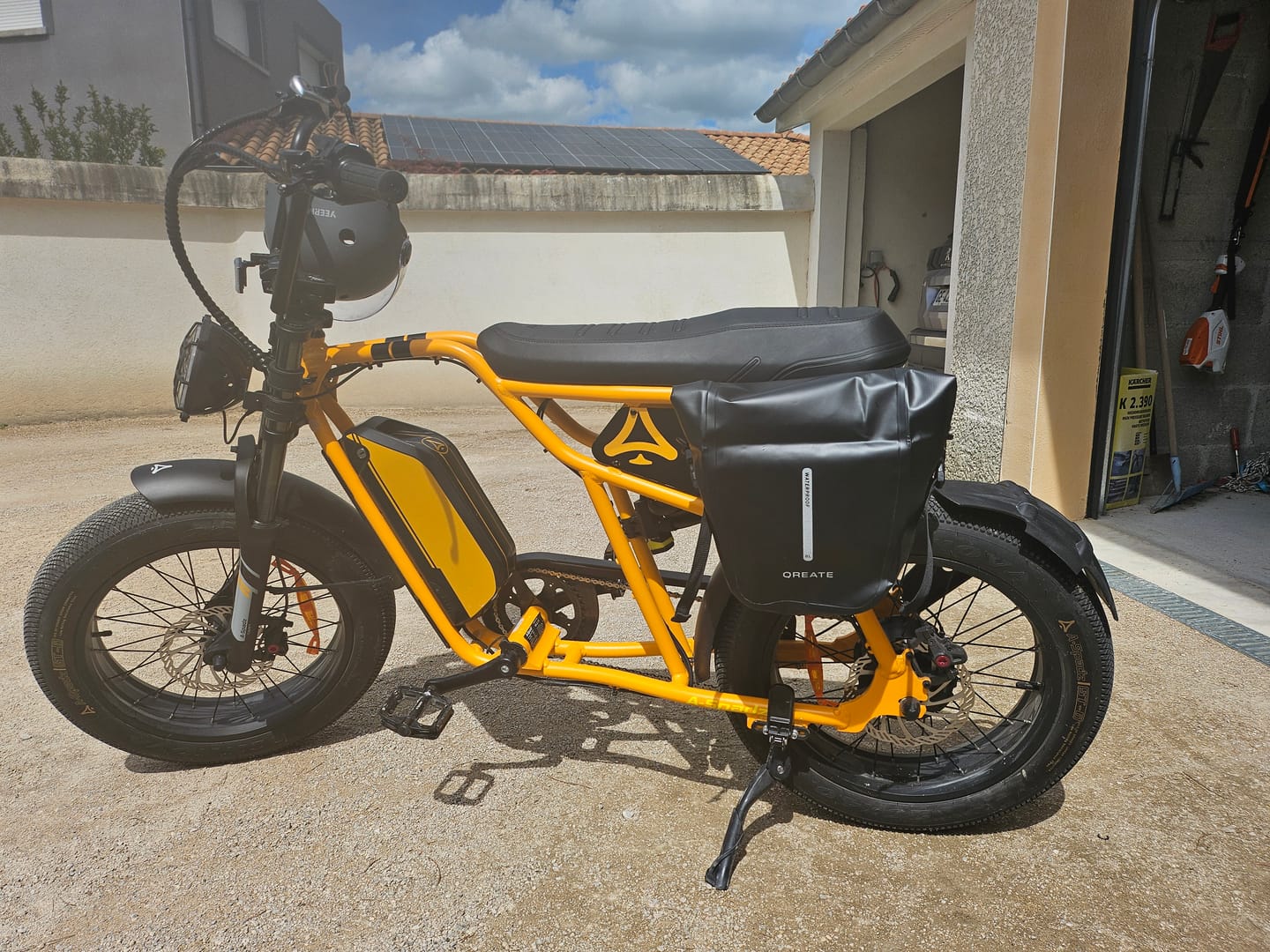 Customer photo review of Gifts Pack（Includs – Foot Peg, Fender & Chainguard!）