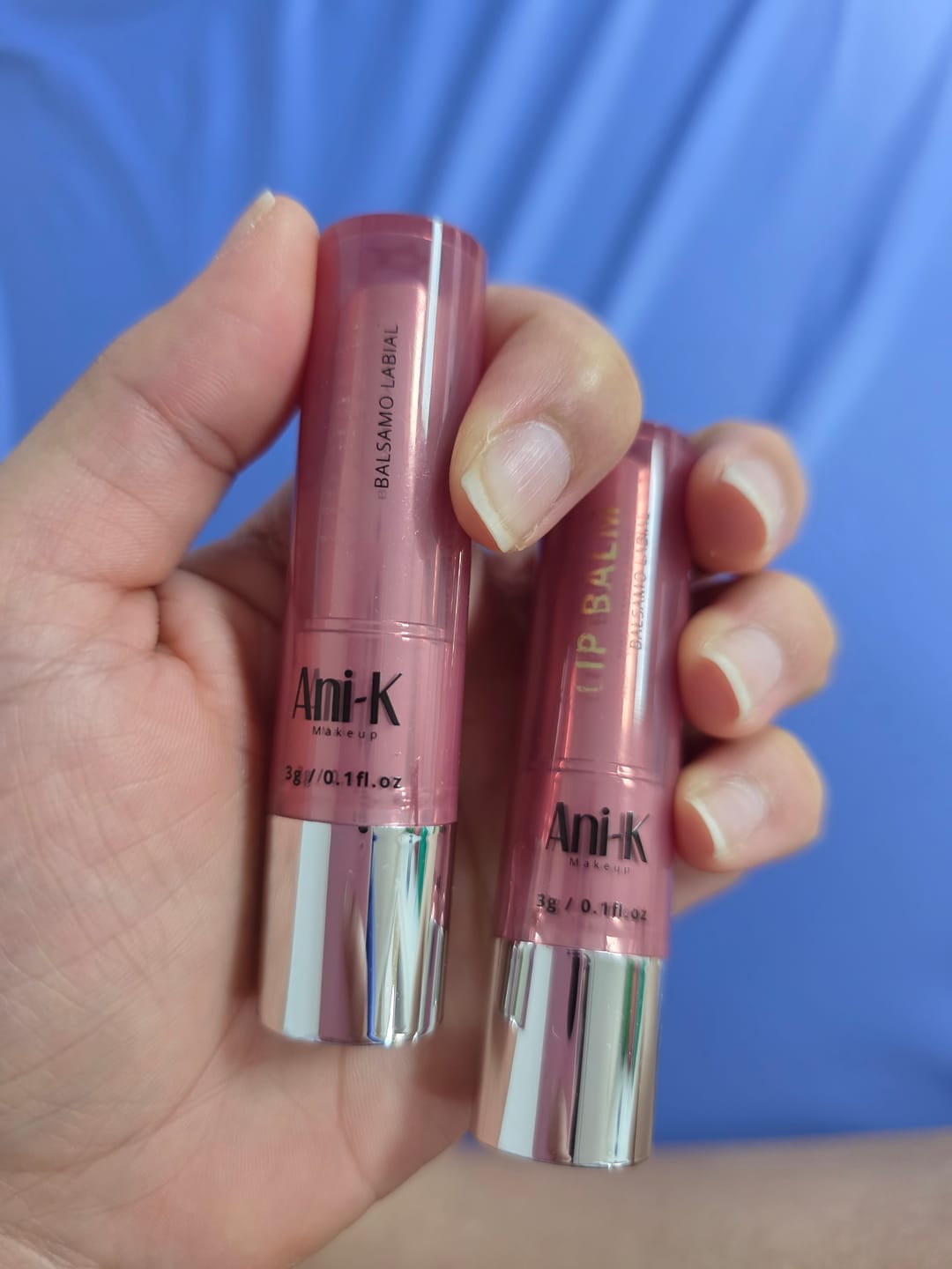 Customer photo review of Hidratante de Labios Lip Balm