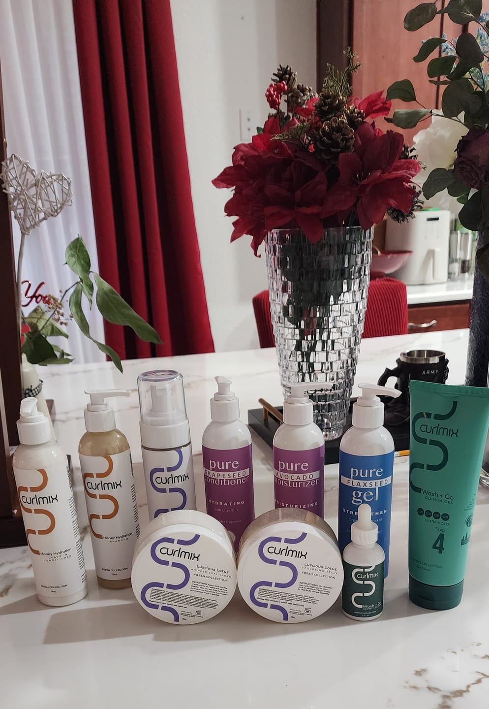 Customer photo review of 🎁 October Mystery CurlMix Hair Product ✨ | Limited Edition
