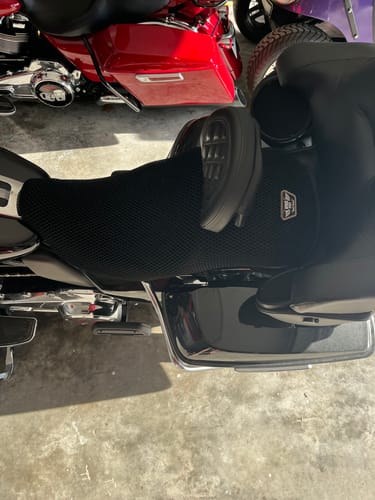 Customer photo review of Wind Rider Seat Cover
