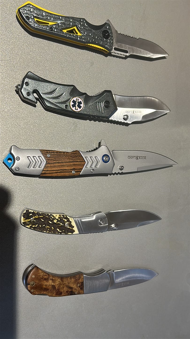 Customer photo review of Mystery Folding Knife