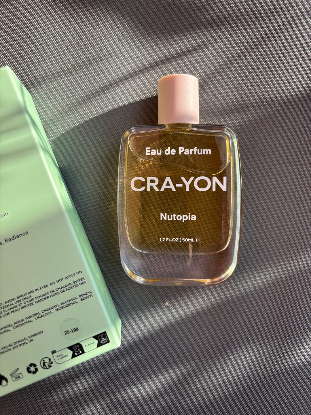 Customer photo review of NUTOPIA Eau de Parfum 50ml