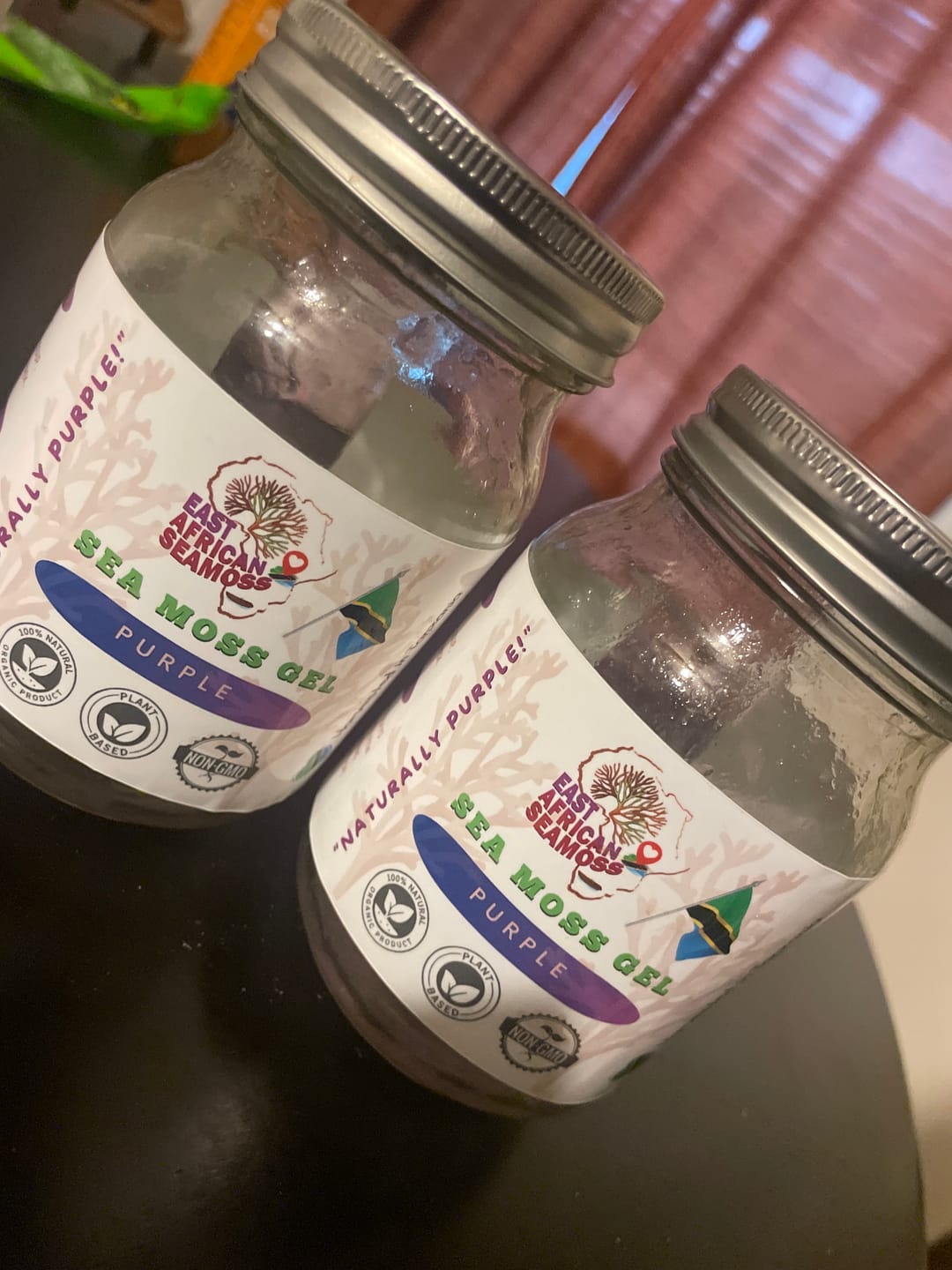 Customer photo review of PURPLE East African Sea Moss Gel (unflavored)