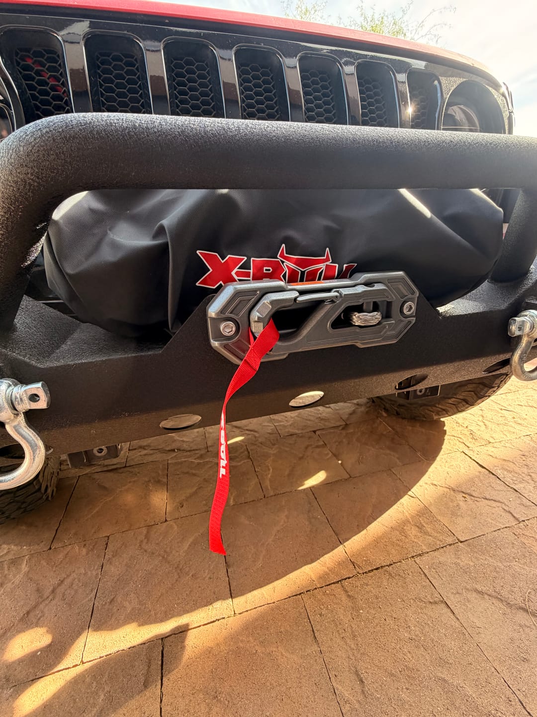 Customer photo review of X-BULL Winch Cover Use for 10000-14500LBS Winch