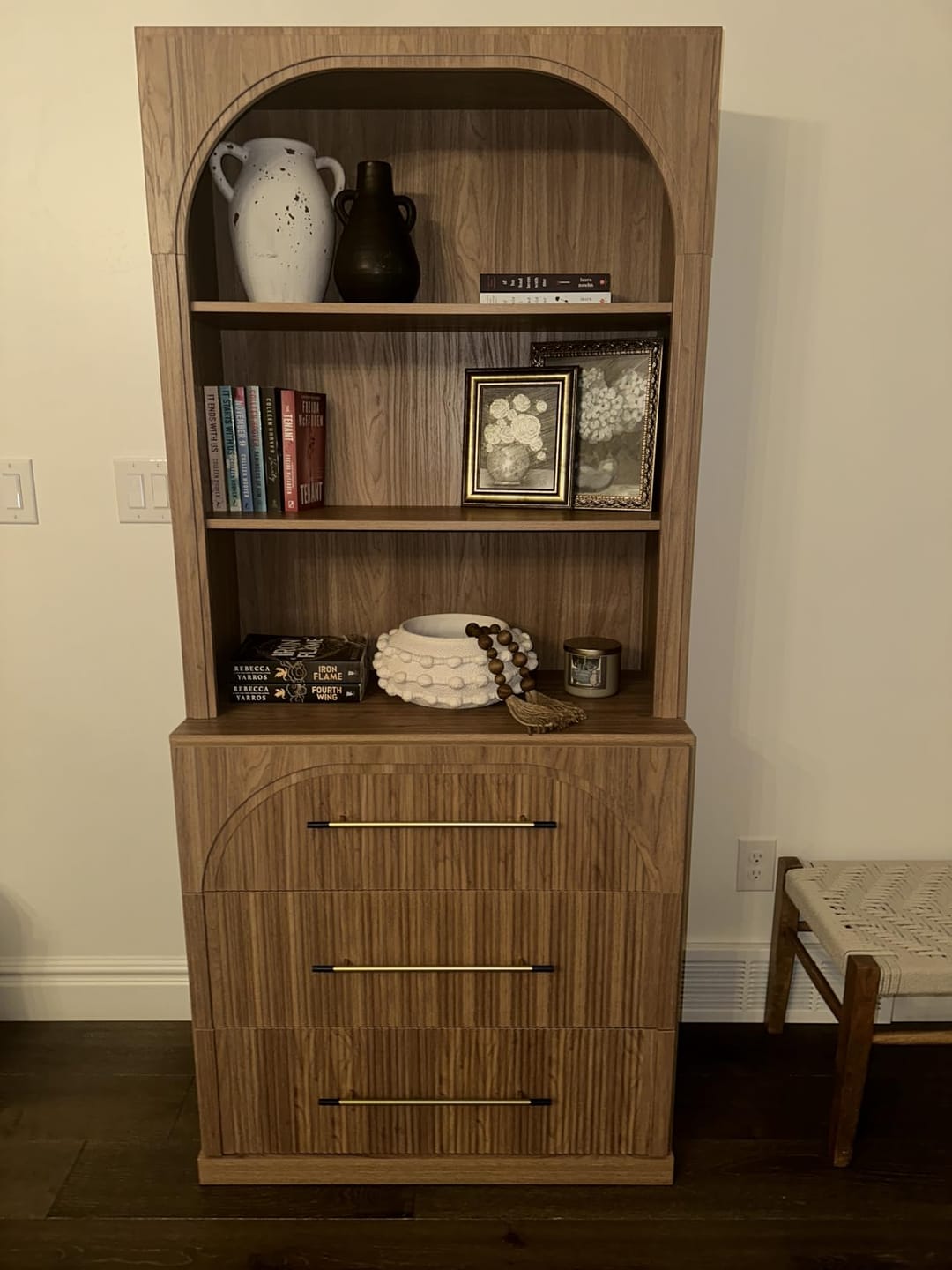 Customer photo review of Jagger 72" Tall Modern Bookcase