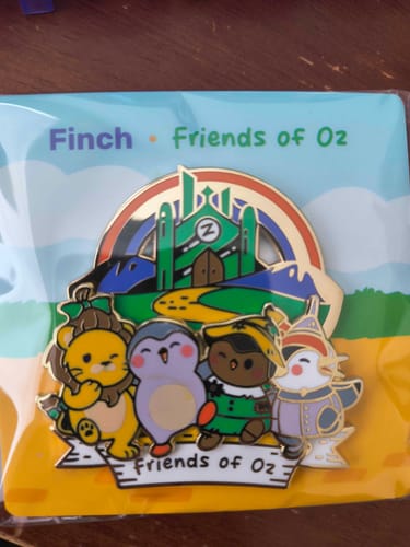 Customer photo review of Friends of Oz 🌪️ Collectible Pin
