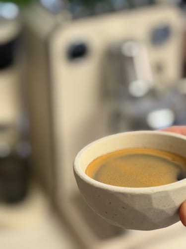 Customer photo review of Earth Espresso Cups - OurCoffeeShelter