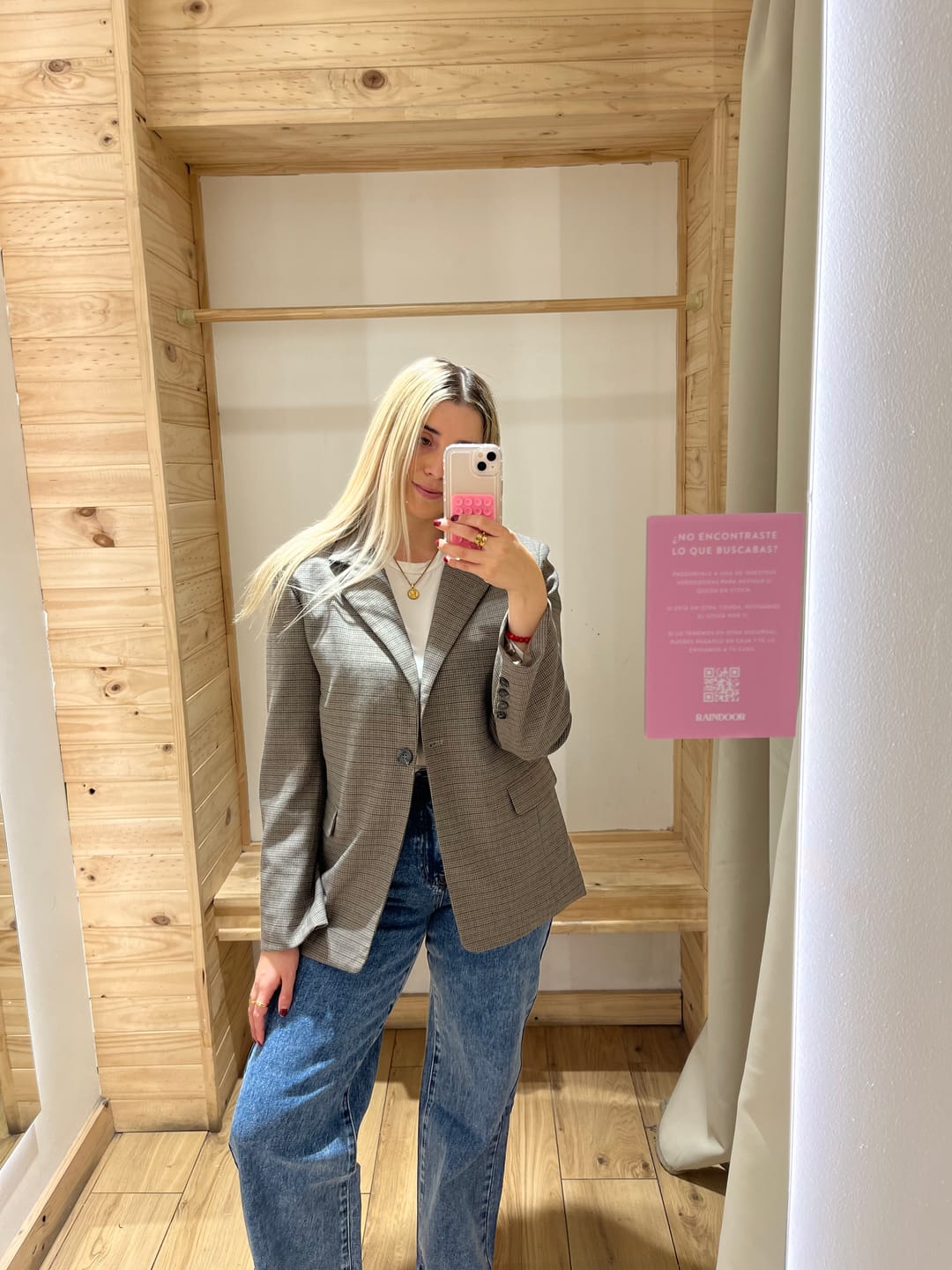 Customer photo review of Pantalón Blossom Blue