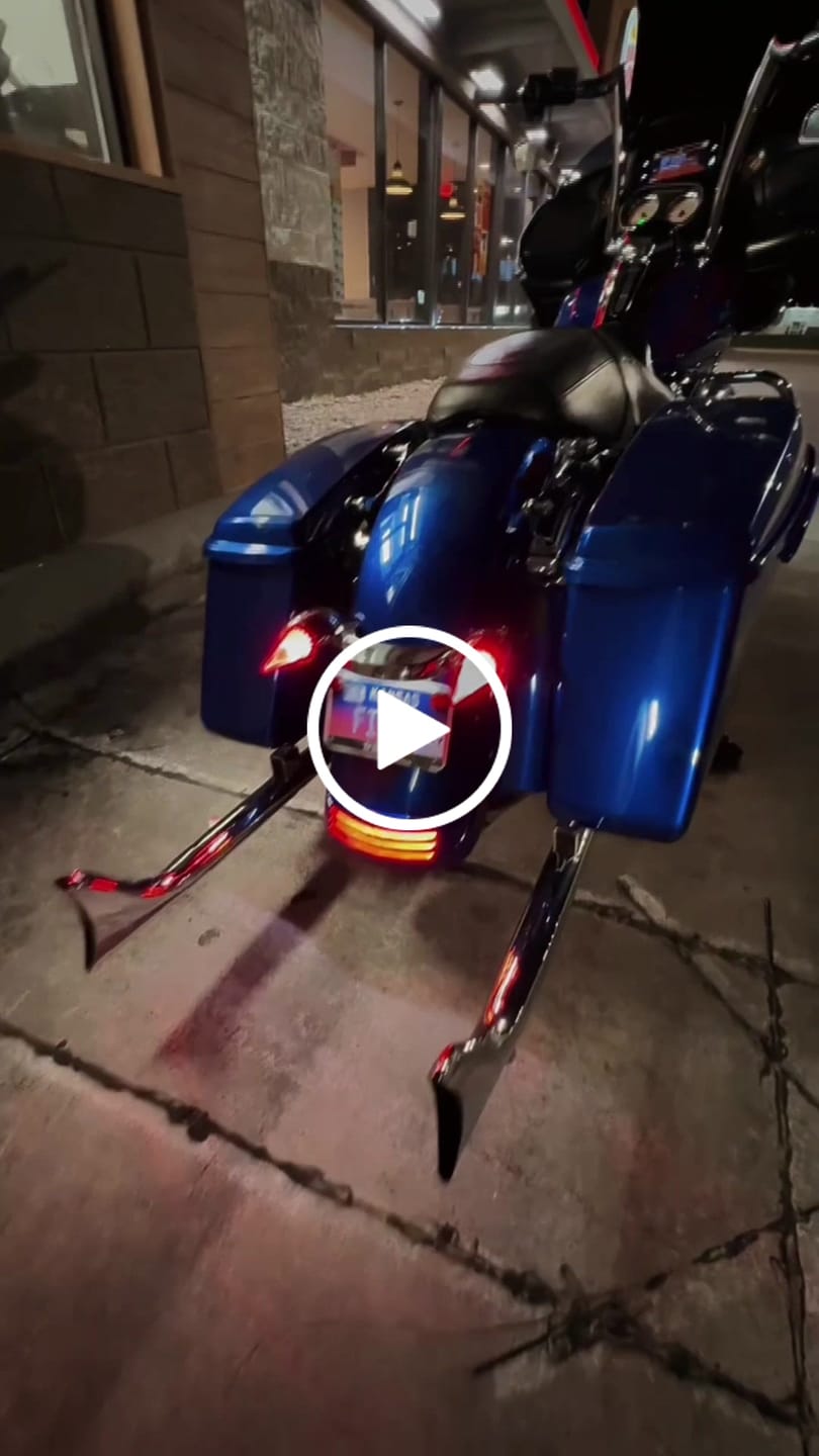 Customer video review of Harley Davidson Clip in Lenses - Supersonic / Chrome / Red