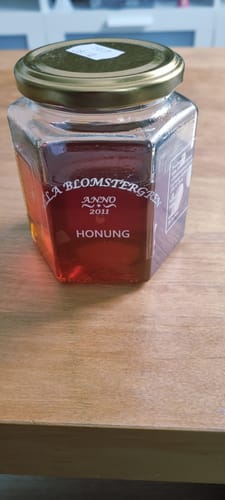 Customer photo review of Flytande honung 500 g – Svensk honung direkt från biodlare