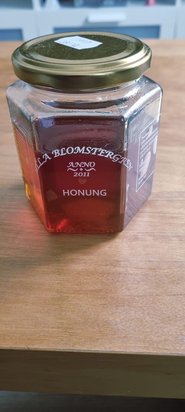 Customer photo review of Flytande honung 500 g – Svensk honung direkt från biodlare