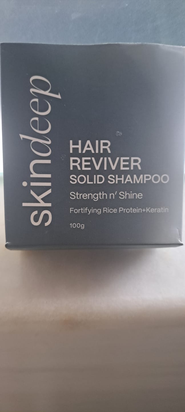 Customer photo review of HAIR REVIVER - Rice Protein Solid Shampoo