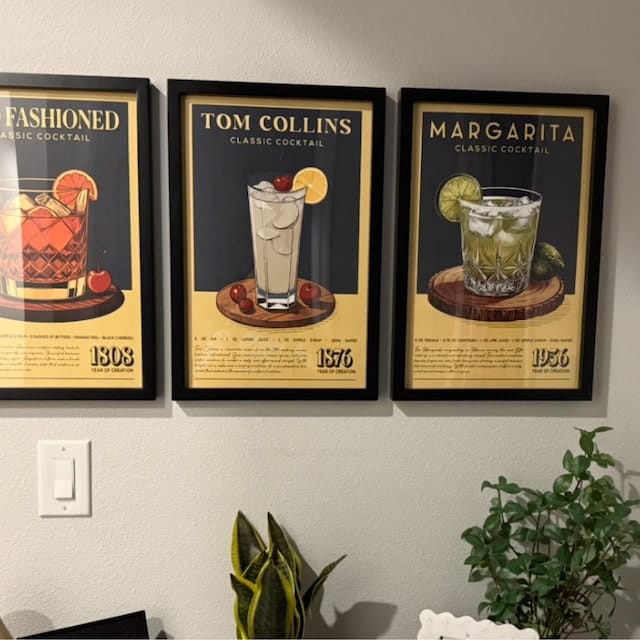 Customer photo review of Old Fashioned - Classic Cocktail Poster