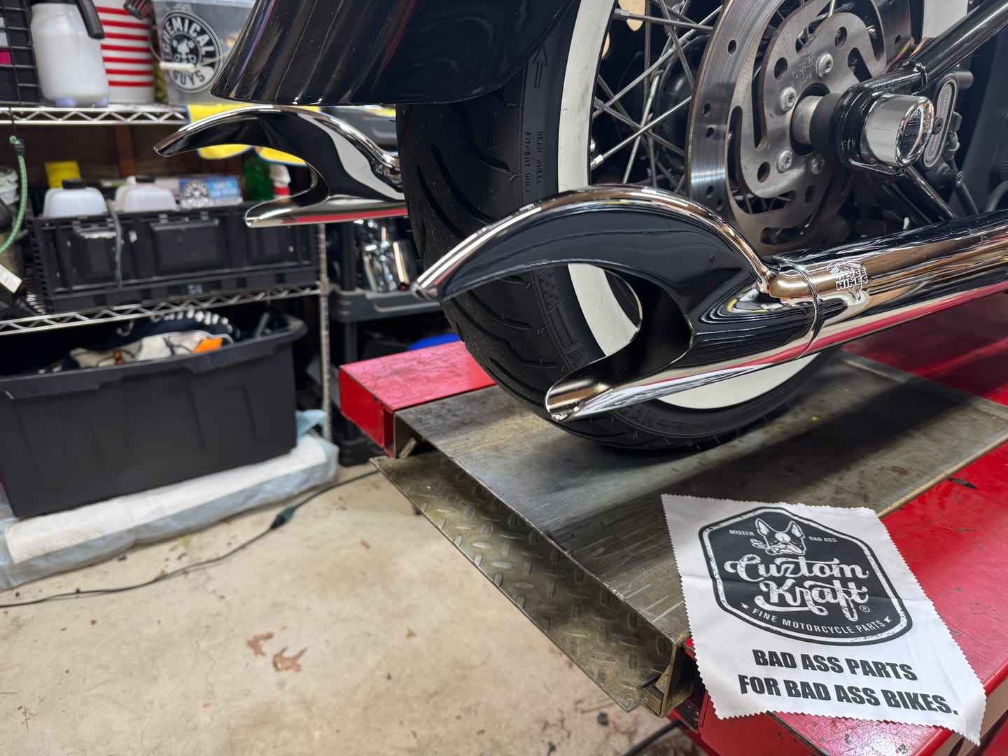 Customer photo review of Reaper Exhaust Tips