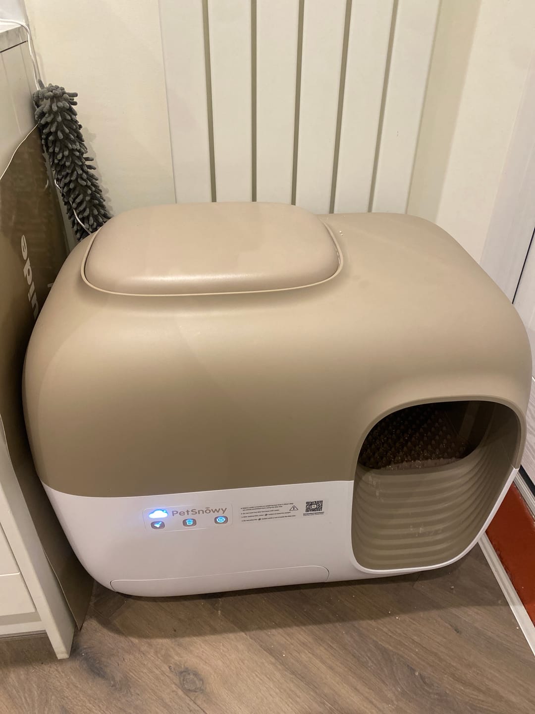 Customer photo review of Self-Cleaning Litter Box