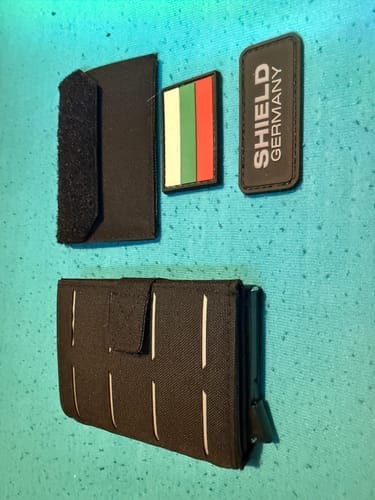 Customer photo review of Tactical Wallet MK2 - Schwarz