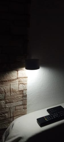 Customer photo review of LumaStick Wandlampe