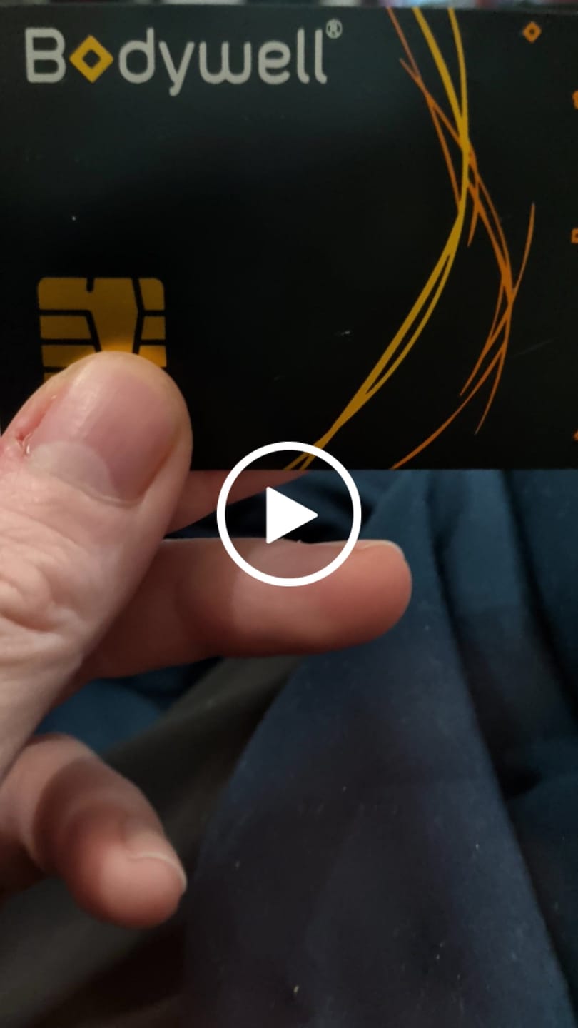 Customer video review of BioCard Pro
