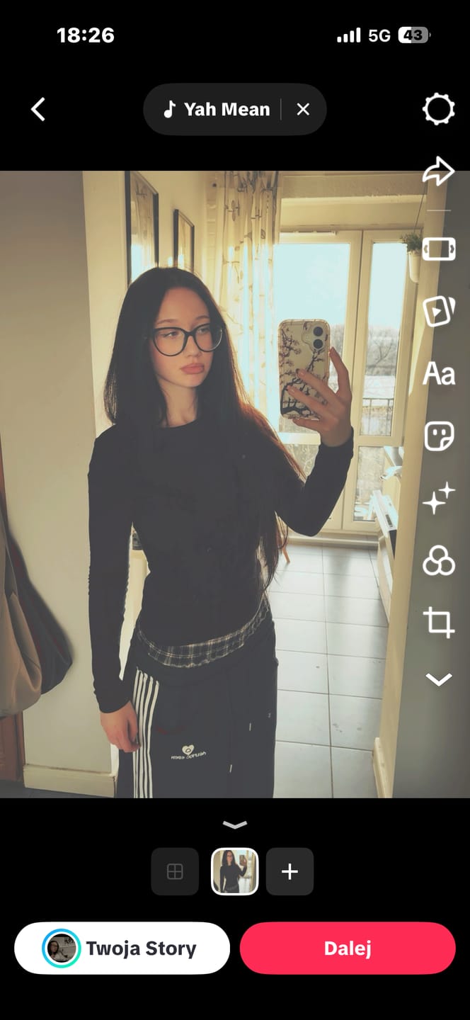 Customer photo review of Aelfric Eden Double Waist Baggy Sweatpants