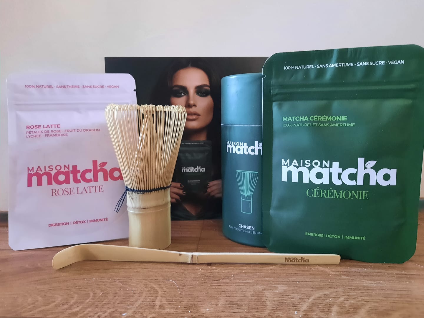 Customer photo review of Échantillon Matcha Cérémonie + 10€ de bon cadeau
