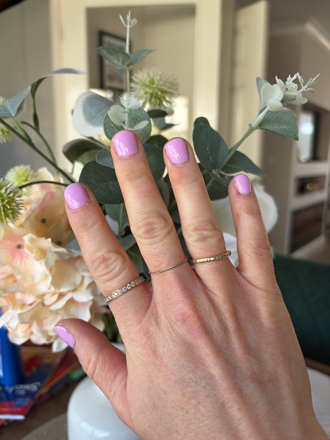 Customer photo review of Eternity Band Ring