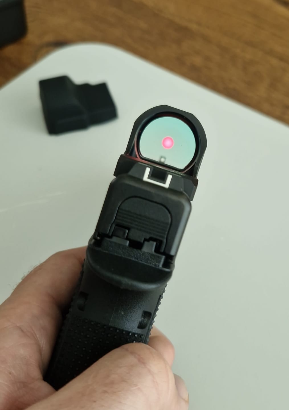 Customer photo review of Vector Optics SCRD-M36 Frenzy-X FLEX 1x22x26 MOS Multi Reticle